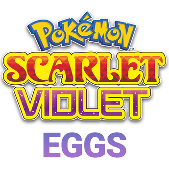 Pokemon Scarlet and Violet Pokemon Eggs Collections