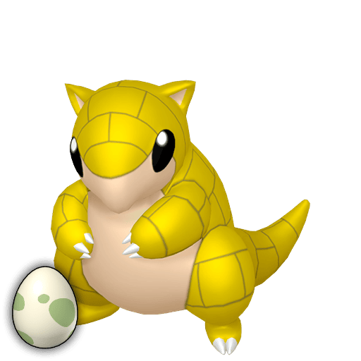 #0027 Sandshrew Egg [Sword & Shield]