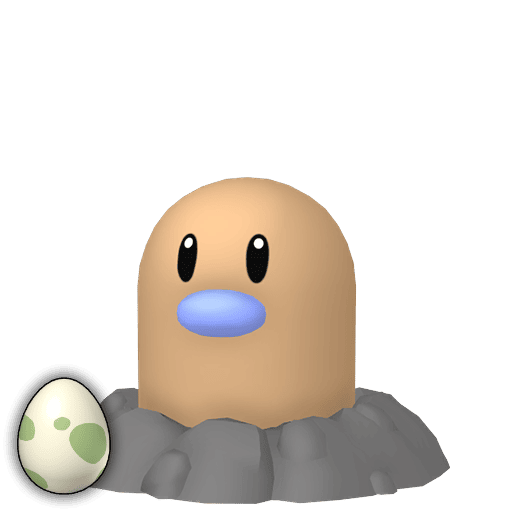 #0050 Diglett Egg [Sword & Shield]