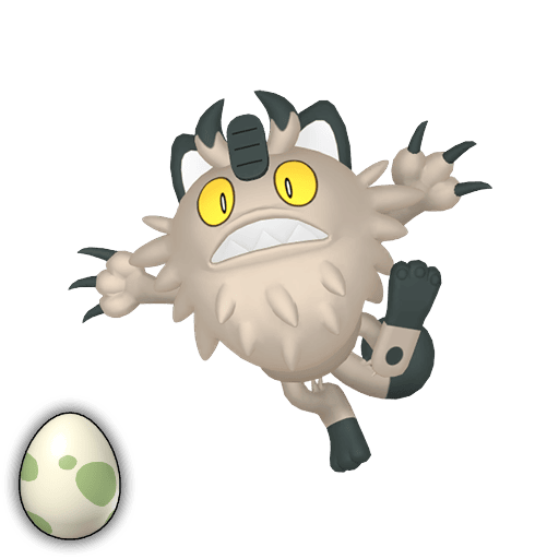 #0052-2 Meowth-Galar Egg [Sword & Shield]