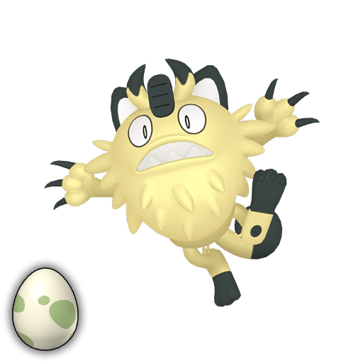 #0052-2 Meowth-Galar Egg [Sword & Shield]