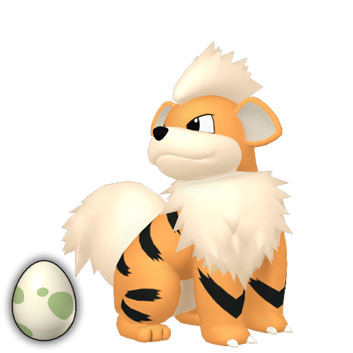 #0058 Growlithe Egg [Scarlet & Violet]