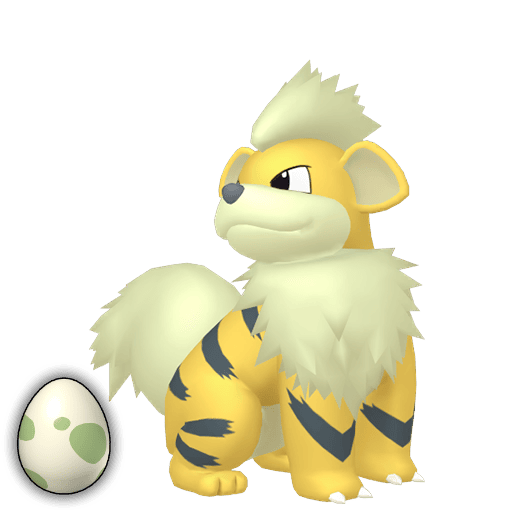 #0058 Growlithe Egg [Scarlet & Violet]