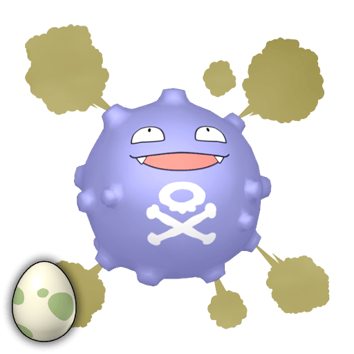 #0109 Koffing Egg [Sword & Shield]