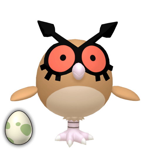 #0163 Hoothoot Egg [Sword & Shield]