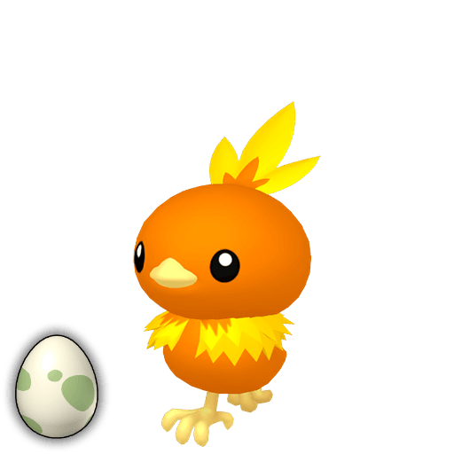 #0255 Torchic Egg [Scarlet & Violet]