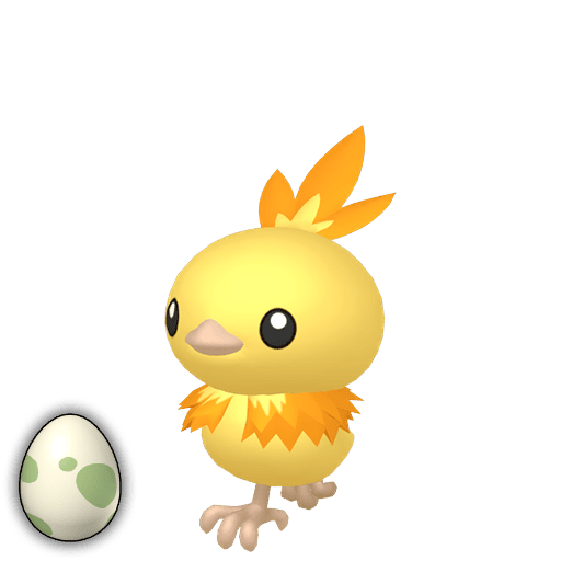 #0255 Torchic Egg [Scarlet & Violet]