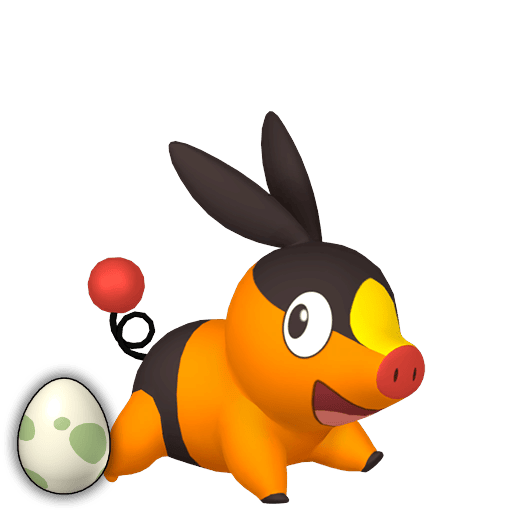 #0498 Tepig Egg [Scarlet & Violet]