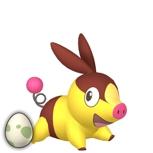 #0498 Tepig Egg [Scarlet & Violet]