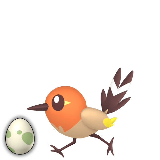 #0661 Fletchling Egg [Scarlet & Violet]