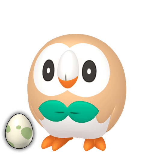 #0722 Rowlet Egg [Sword & Shield]