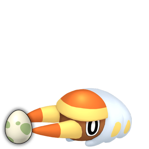 #0736 Grubbin Egg [Scarlet & Violet]