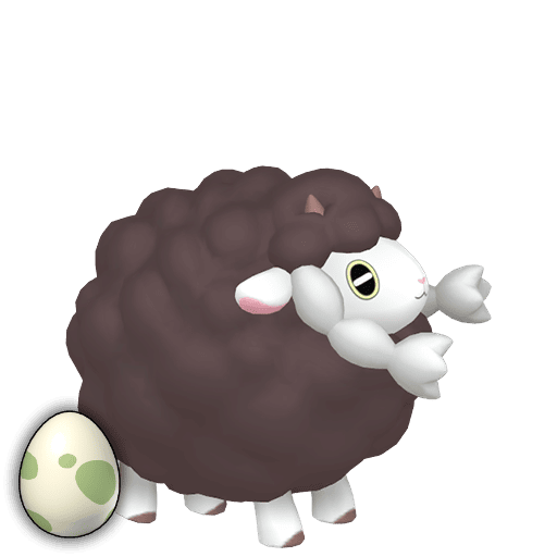 #0831 Wooloo Egg [Sword & Shield]