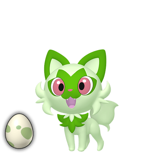#0906 Sprigatito Egg [Scarlet & Violet]