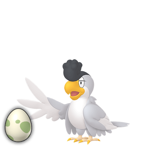 #0931-3 Squawkabilly-White Egg [Scarlet & Violet]