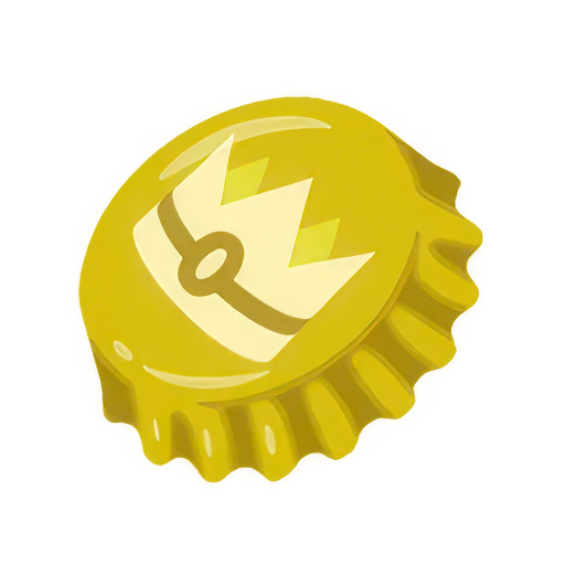 Gold Bottle Cap Item [Legends Z-A]