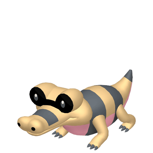 #0551 Sandile [Sword & Shield]