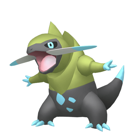 #0611 Fraxure [Sword & Shield]