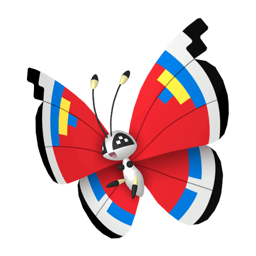#0666-7 Vivillon-Modern [Scarlet & Violet]