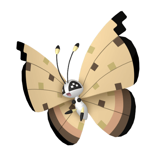 #0666-11 Vivillon-Sandstorm [Scarlet & Violet]
