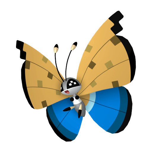 #0666-12 Vivillon-River [Scarlet & Violet]
