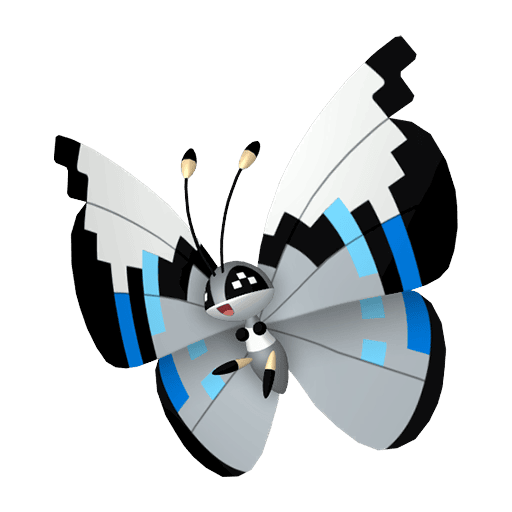 #0666-13 Vivillon-Monsoon [Scarlet & Violet]