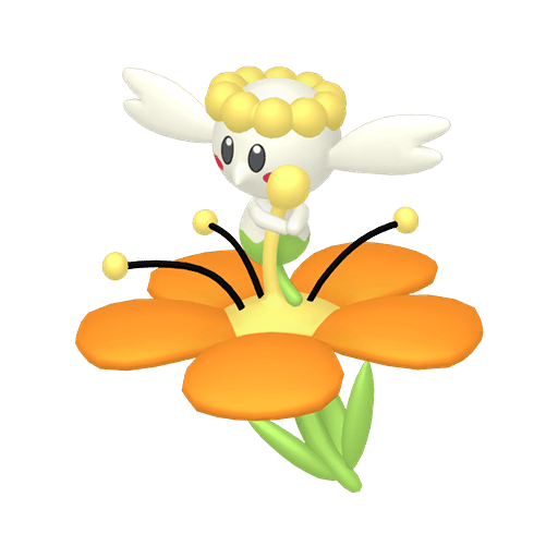 #0669-2 Flabebe-Orange [Scarlet & Violet]