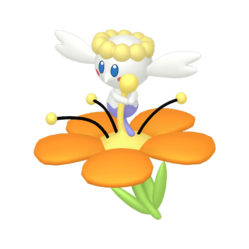 #0669-2 Flabebe-Orange [Scarlet & Violet]