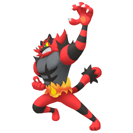 #0727 Incineroar [Sword & Shield]