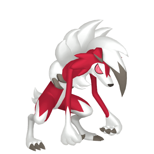 #0745-1 Lycanroc-Midnight [Sword & Shield]