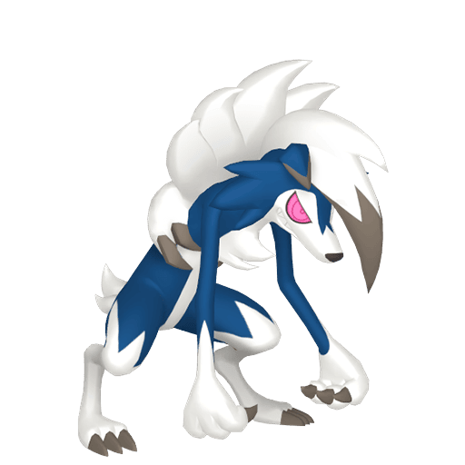#0745-1 Lycanroc-Midnight [Sword & Shield]
