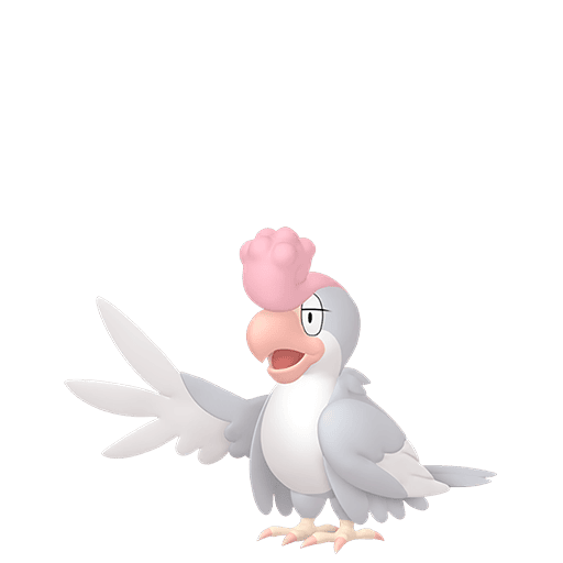 #0931-3 Squawkabilly-White [Scarlet & Violet]